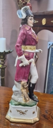 Фарфоровая статуэтка Маршал Жан Ланн, Capodimonte