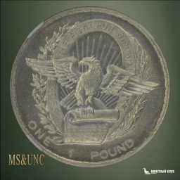 Биафра 1 фунт 1969 NGC MS 66